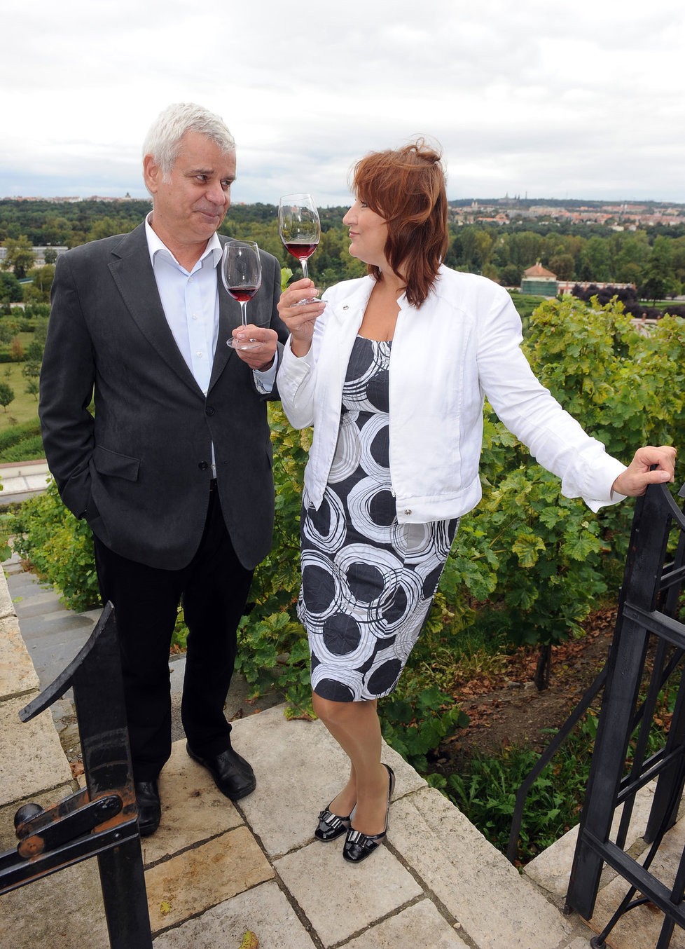 Zlata Adamovská a Petr Štepánek.